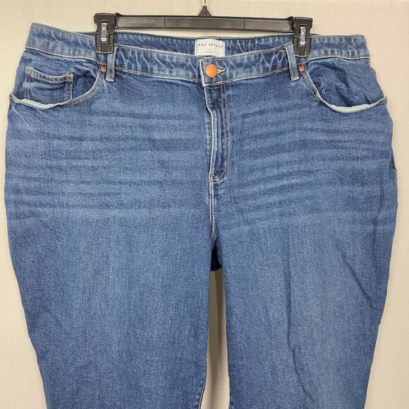 Lane Bryant Classic Fit Blue Denim Jeans Sz 24 - Picture 2 of 9